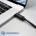 CalDigit 加州数位 Thunderbolt 3 Cable 40Gb/s 雷电3数据线100W 20V 5A  0.7米